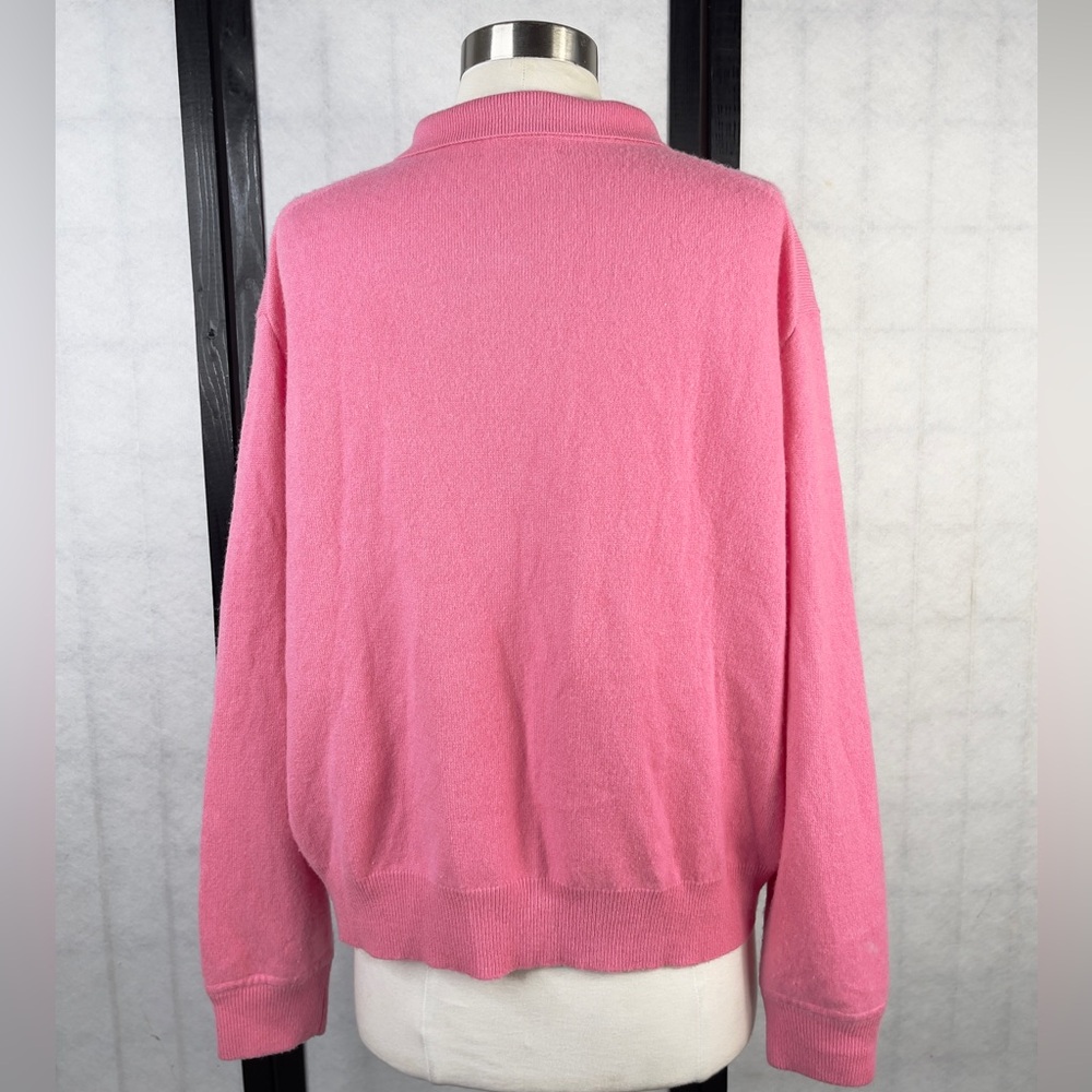 J. Crew Pink Cashmere Sweater - Picture 3 of 9